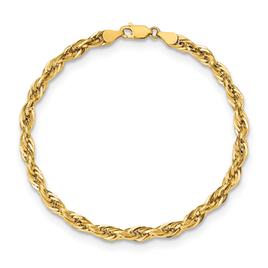 Gold Classics™ 4.75mm. 14k Semi Solid Rope Chain Necklace