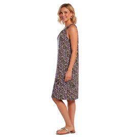 Petite Perceptions Keyhole Neck Ditsy Floral Shift Dress