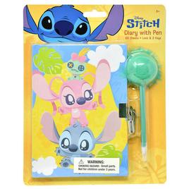 Disney Stitch Hawaii Diary with Pom Pen