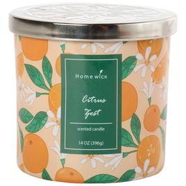 Homewick 14oz. 3-Wick Citrus Zest Candle