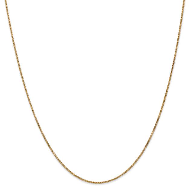 Gold Classics™ 1.25mm. 14kt. Gold Spiga Chain Necklace