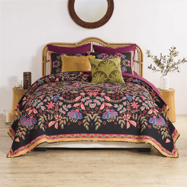 Greenland Home Fashions™ Jessa Ornate Botannical Quilt Set