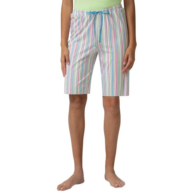 Plus Size HUE® Straight N Narrow Stripe Bermuda Pajama Shorts