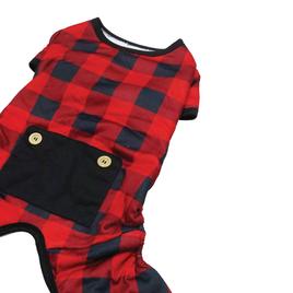 Best Furry Friends Buffalo Check Pet Pajama