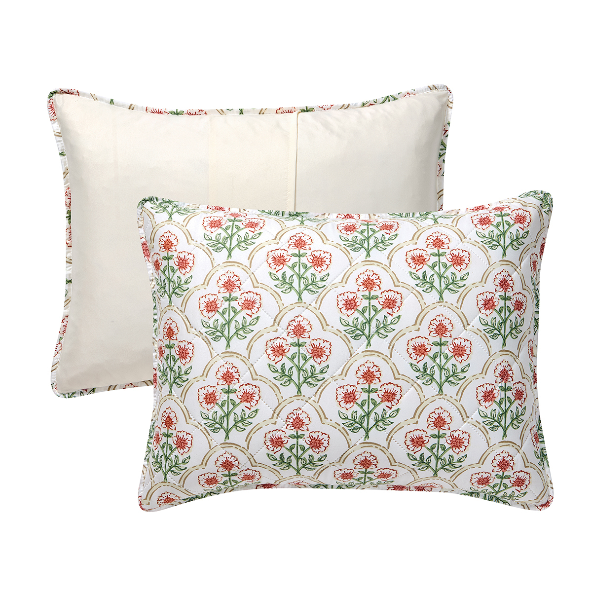 VCNY Home Ellia Taupe 3pc. Pinsonic Quilt Set