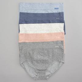 Womens Nautica 5pk. Ribbed Seamless Brief Panties  NT5835-5PKP