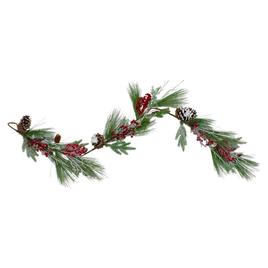 Northlight Seasonal Berries Frosted Artificial Christmas Garland