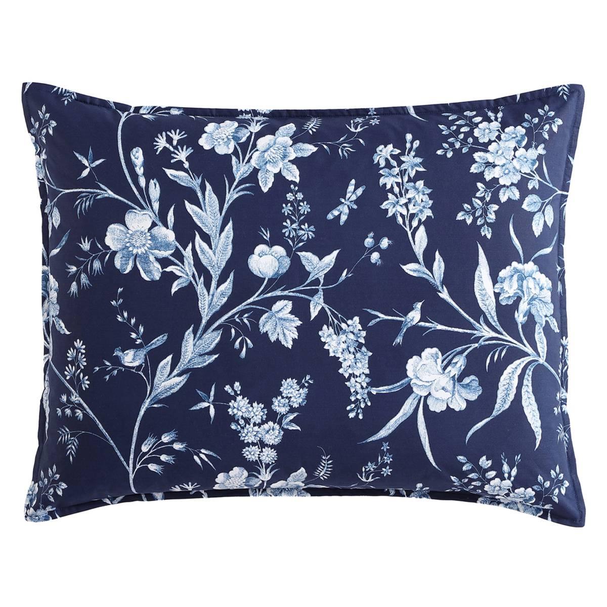 Laura Ashley Branch Toile Cotton Reversible Duvet Cover Set