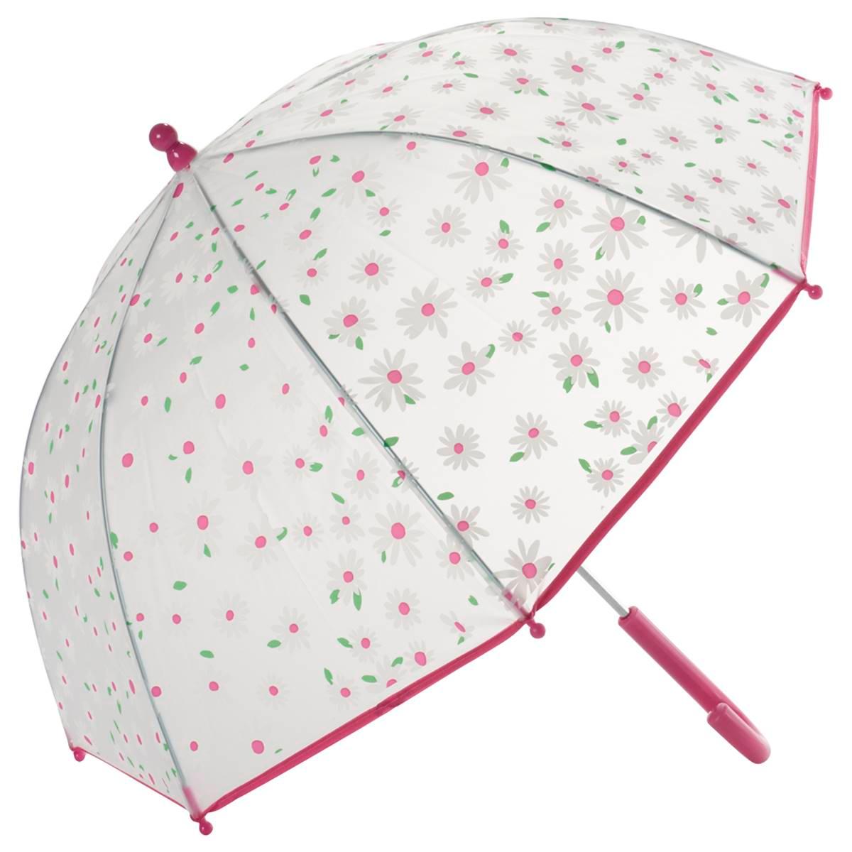 Girls Nichole Miller New York Daisy Frosted Umbrella