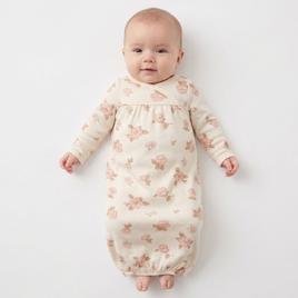 Baby Girl (Preemie-3M) Carter''s® 2pk. Floral & Solid Gowns