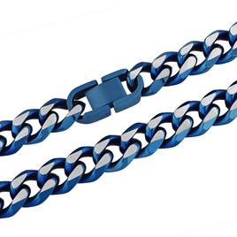 Mens Gentlemen's Classics™ Two-Tone Stainless Steel Necklace