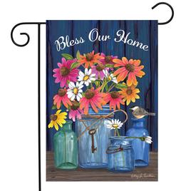Briarwood Lane Bless Our Home Mason Jar Garden Flag