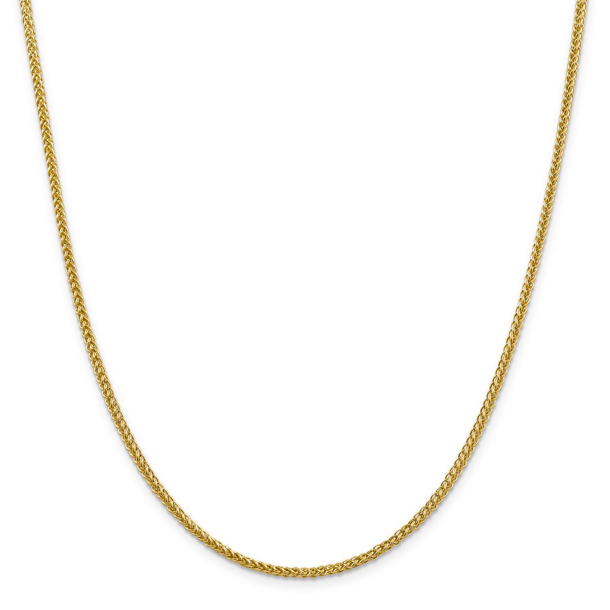 Gold Classics(tm) 2.35mm. 14k 3-Wire Wheat Chain Necklace