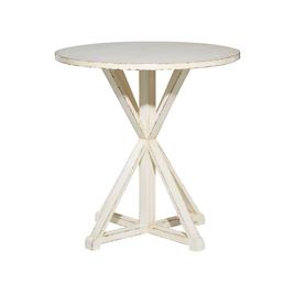 9th & Pike® White Wood Farmhouse Accent Table