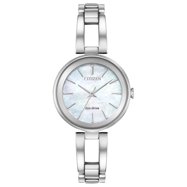 Womens Citizen® Axiom Eco-Drive Stainless Watch - EM0630-51D
