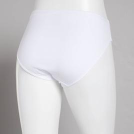Womens René Rofé High Cut Panties 142779-WHT