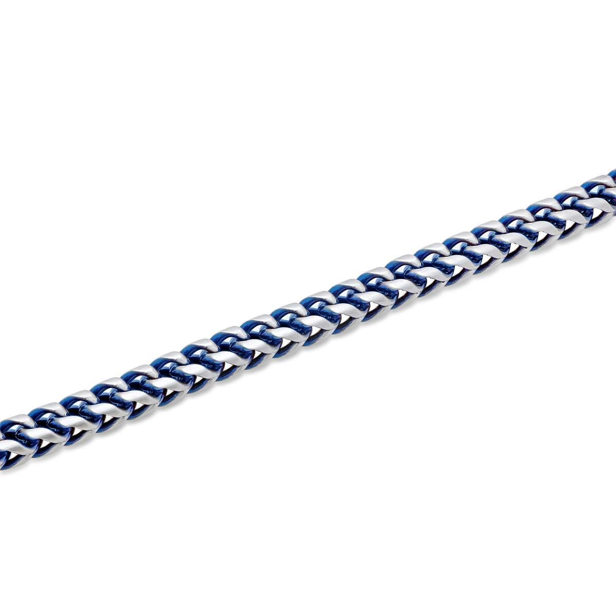 Mens Gentlemen's Classics™ Stainless Steel Two-Tone Link Bracelet