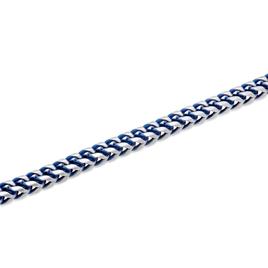 Mens Gentlemen's Classics™ Stainless Steel Two-Tone Link Bracelet