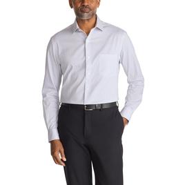 Mens Van Heusen® Regular Fit Stretch Dress Shirt - Taupe/Navy