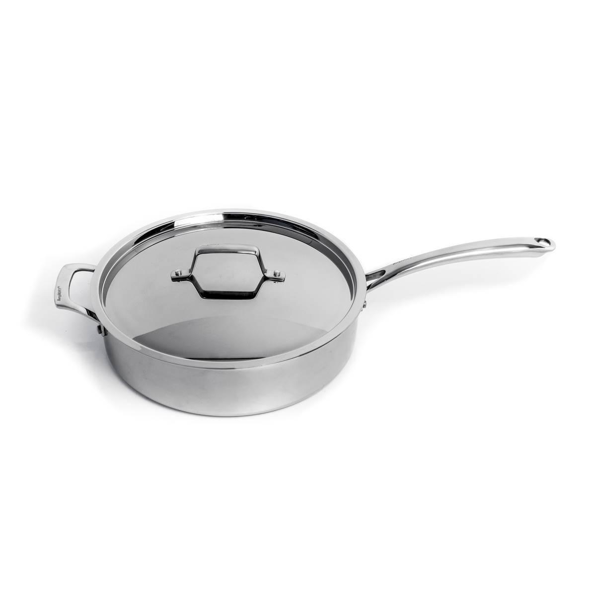 BergHOFF Professional 4.6qt. Stainless Steel Saute Pan