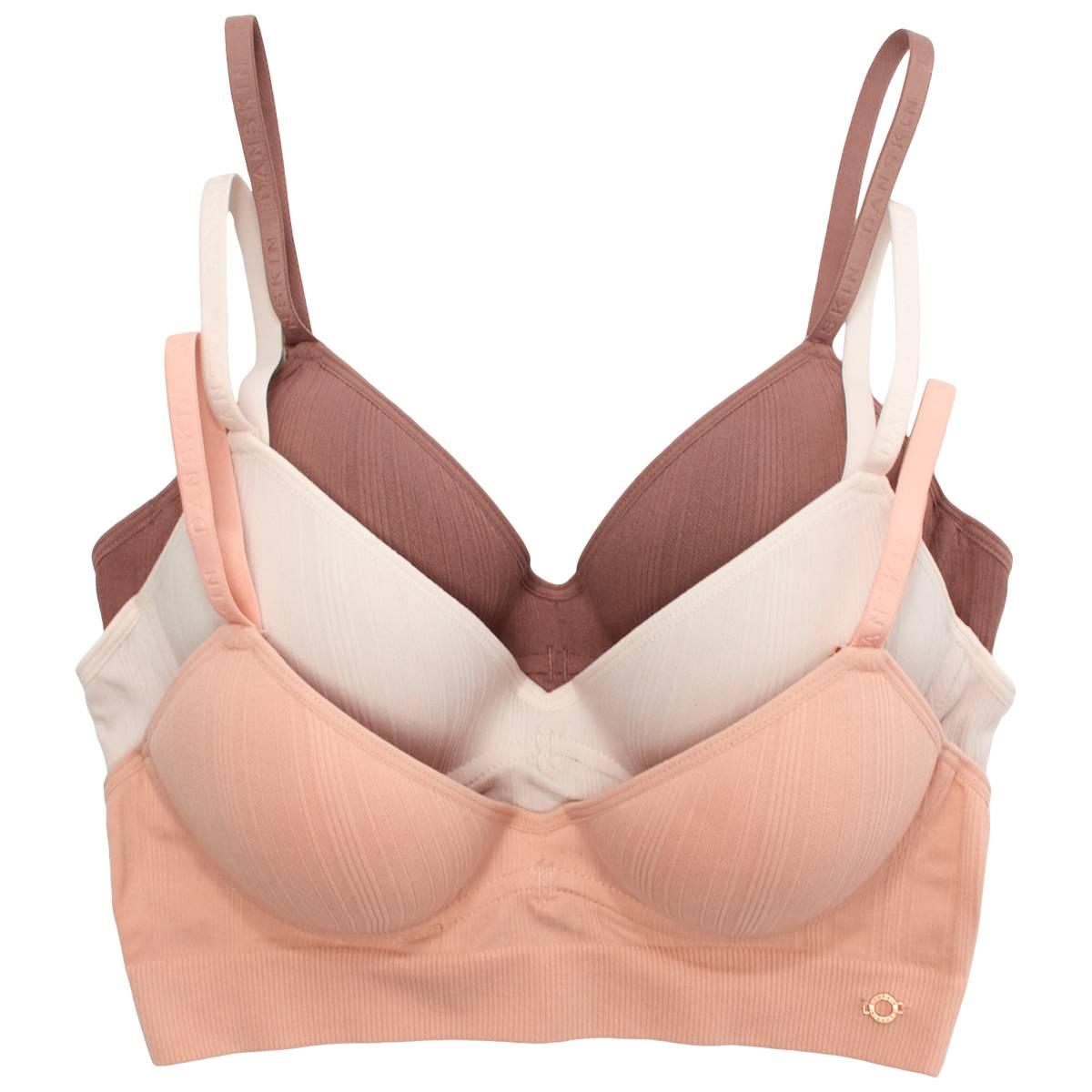 Womens Danskin 3Pk Seamless Molded Bra DS3951-3PKT