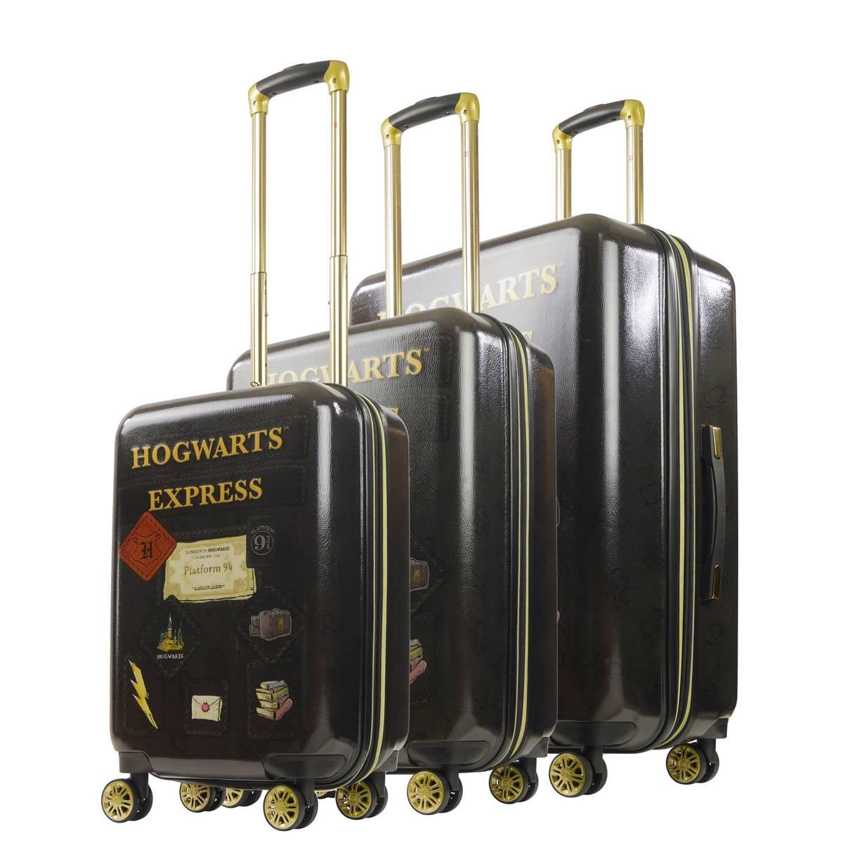 FUL Harry Potter 3pc. Hogwarts Express Black Luggage Set