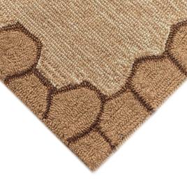 Liora Manne Frontporch Honeycomb Bee Rectangular Accent Rug
