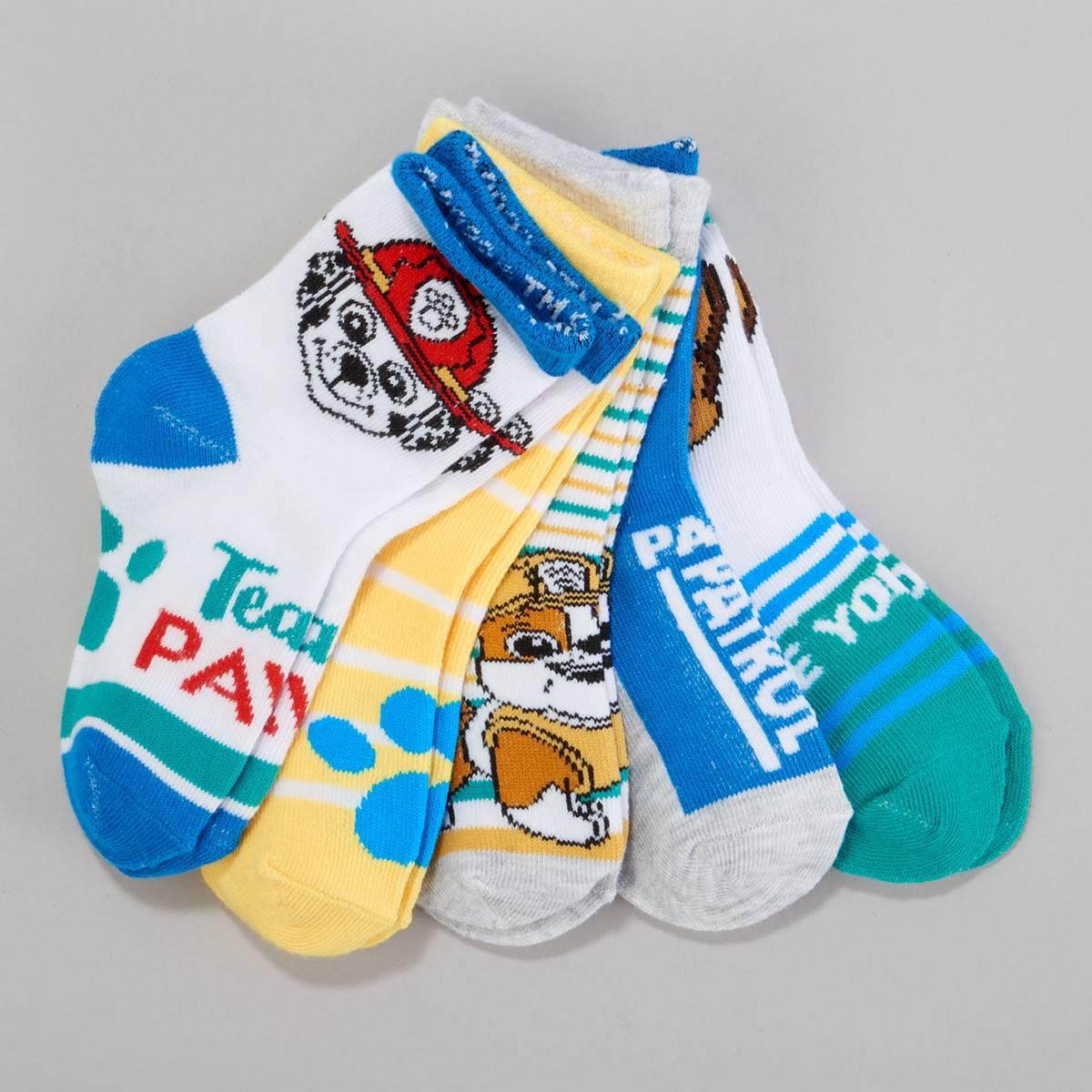 Toddler Boy Spin Master(tm) 5pk. Paw Patrol Crew Socks