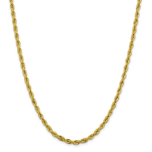 Adult Unisex Gold Classics™ 10kt. 22in. Rope Chain Necklace