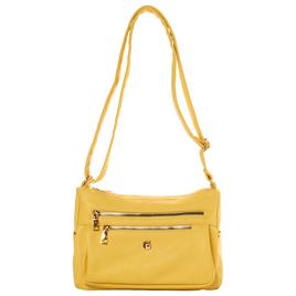 Gloria Vanderbilt Olivia Double Zip Multi-Compartment Crossbody