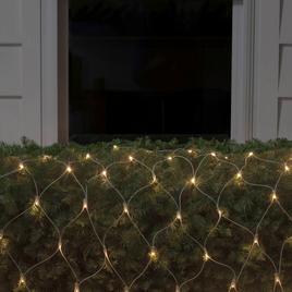 Northlight Seasonal 8ft. White LED Net Style Christmas Lights