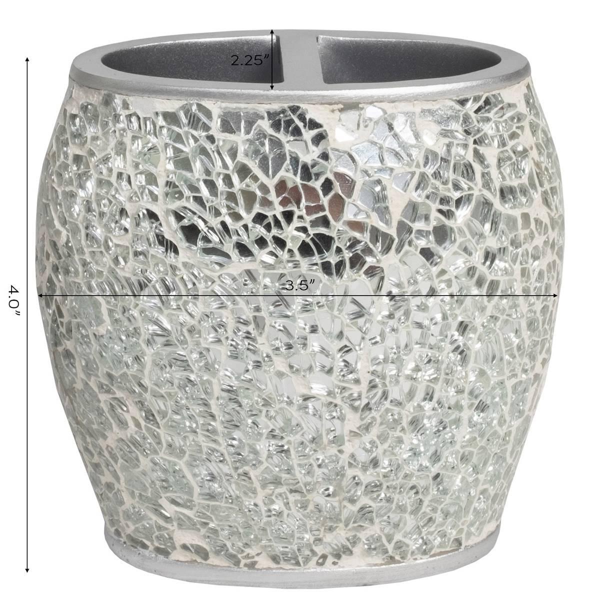 Sweet Home Collection Glamour Toothbrush Holder