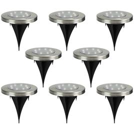 Northlight Seasonal Solar Powered LED Pathway Markers - Set of 8