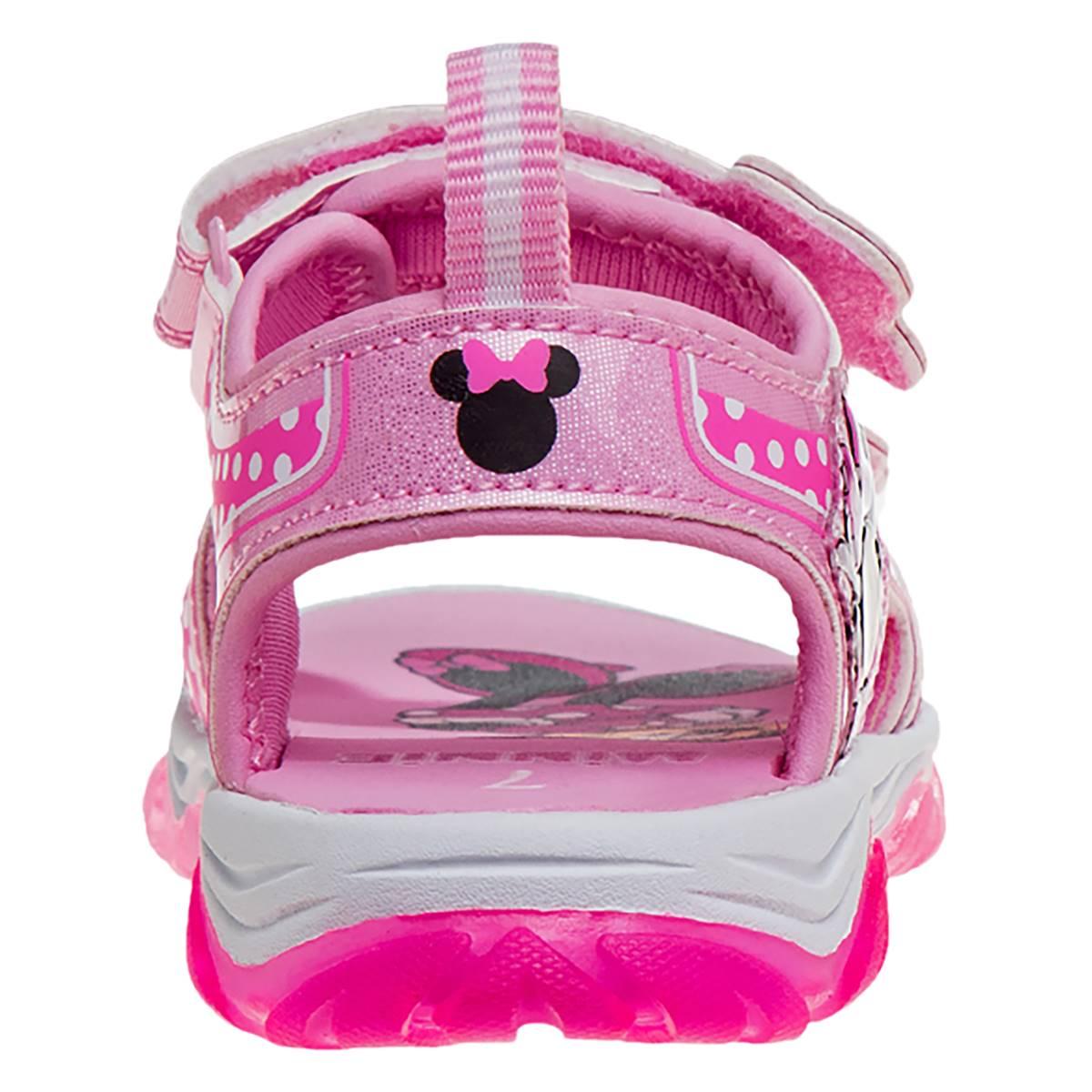 Little Girls Disney Minnie Mouse Light-Up Sport Sandals