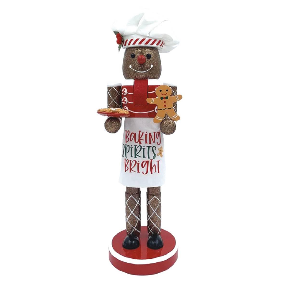 Santa''s Workshop 14in. Baking Spirits Bright Nutcracker