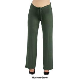 Plus Size 24/7 Comfort Apparel Drawstring Casual Maternity Pants