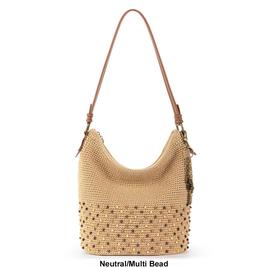 The Sak Sequoia Ecru with Multi Bead Crochet Hobo
