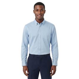 Mens Christian Aujard Long Sleeve Dress Shirt - Powder Blue