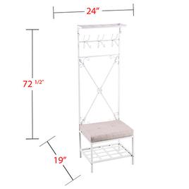 Southern Enterprises Entryway Hall Tree Bench w/ Storage