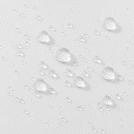 Awesome Home Recycled Polyester Fabric Shower Curtain Liner