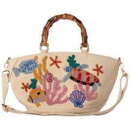 SOL and MER Nautical Canvas Tote
