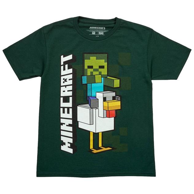 Boys (8-20) Mad Engine Minecraft™ Chicken Jockey Graphic Tee