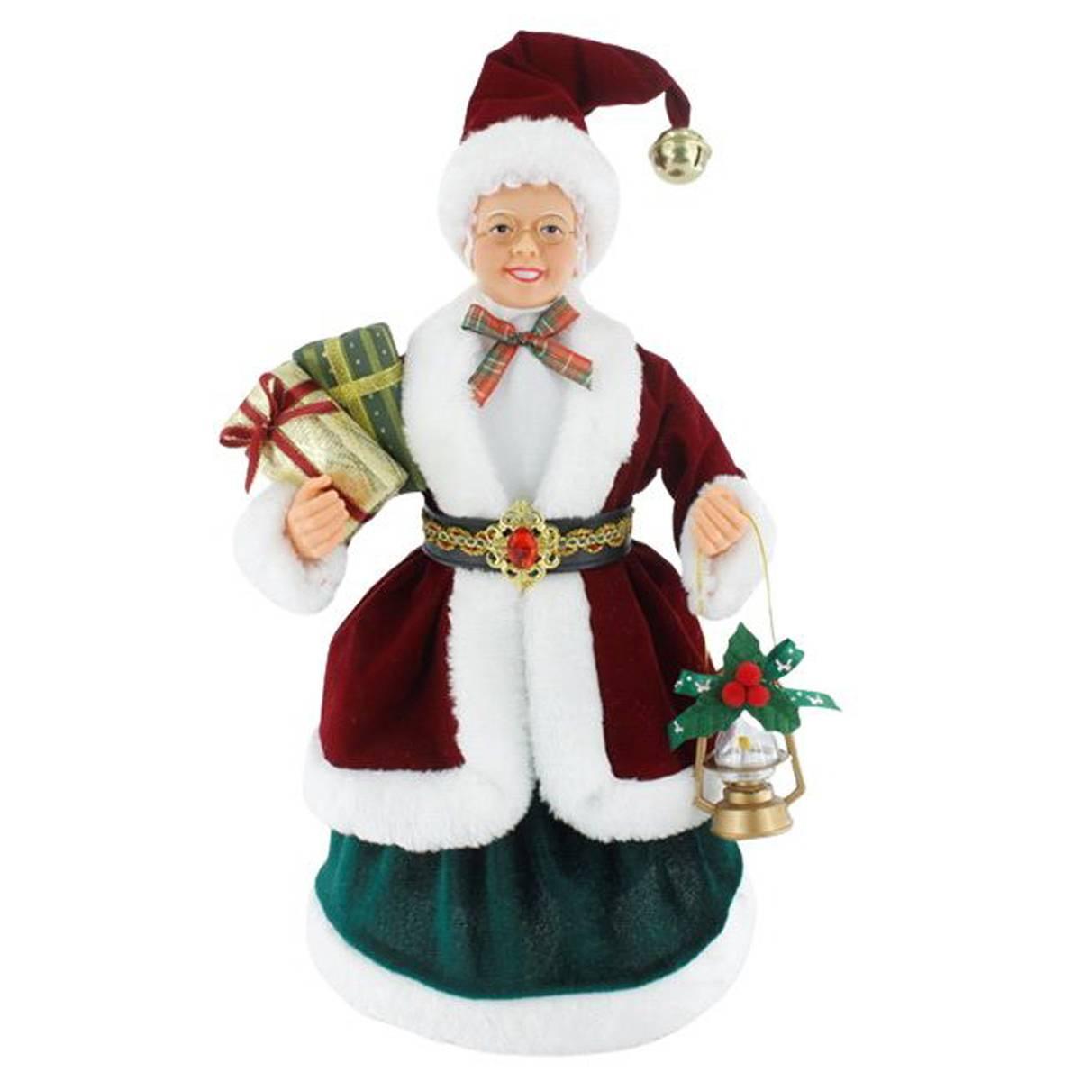 Windy Hill Mrs. Santa with Green Skirt Traditional