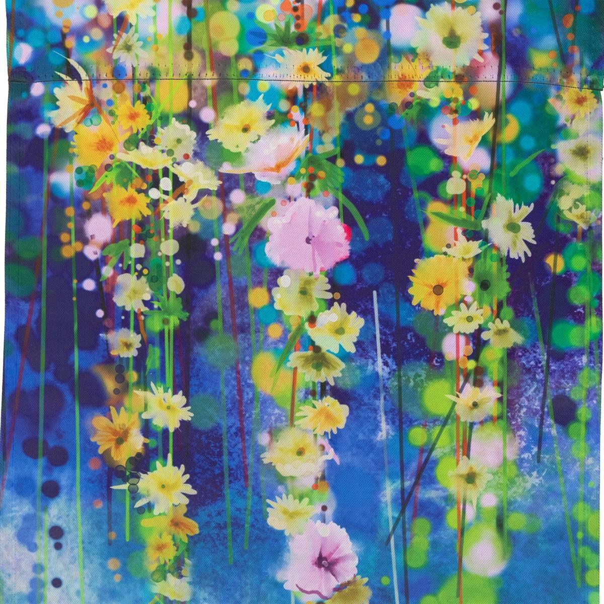 Northlight Seasonal Watercolor Floral "Welcome" Garden Flag