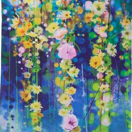 Northlight Seasonal Watercolor Floral "Welcome" Garden Flag