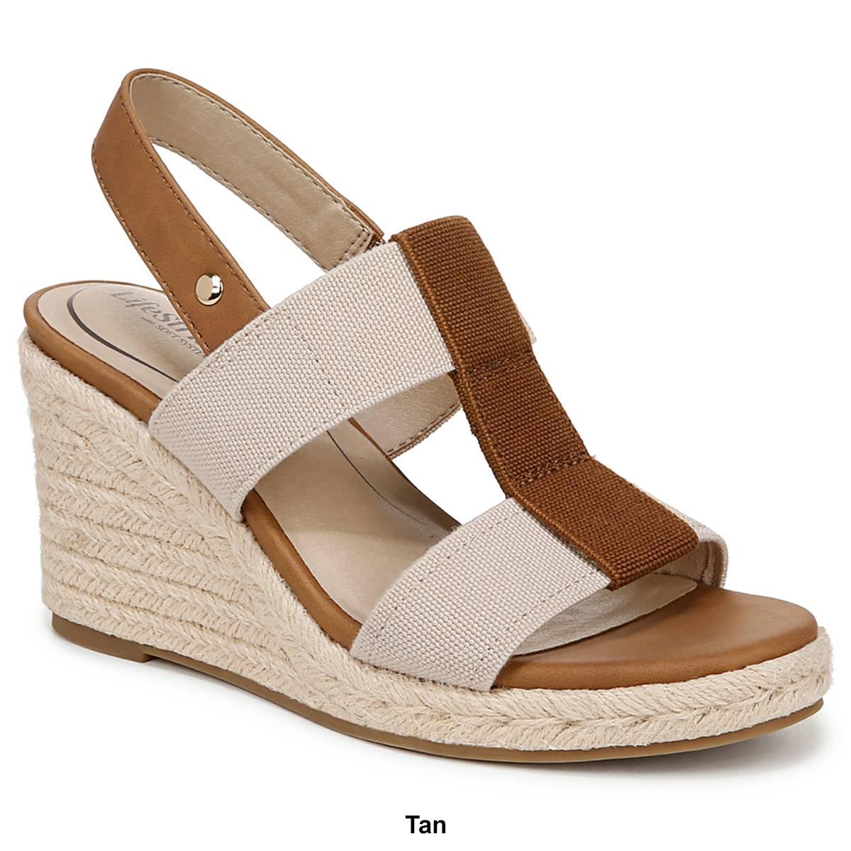 Womens LifeStride Tallulah Wedge Espadrille Sandals