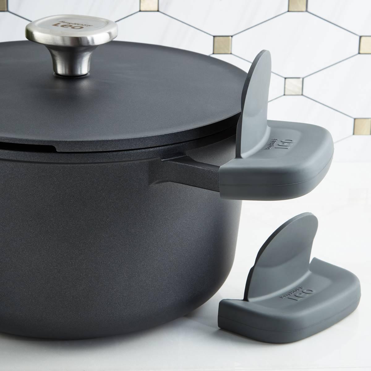 BergHOFF Phantom 8pc. Nonstick Ceramic Cookware Set w/ Lids