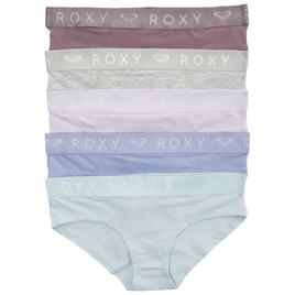 Womens Roxy 5pk. Hipster Logo Waistband Panties - RX7913-5PKAB