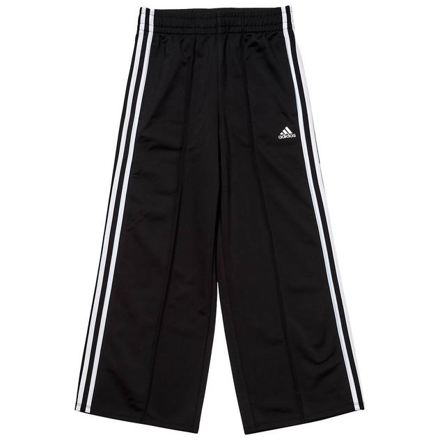 Girls (7-16) adidas® 3 Stripe Wide Leg Tricot Pants
