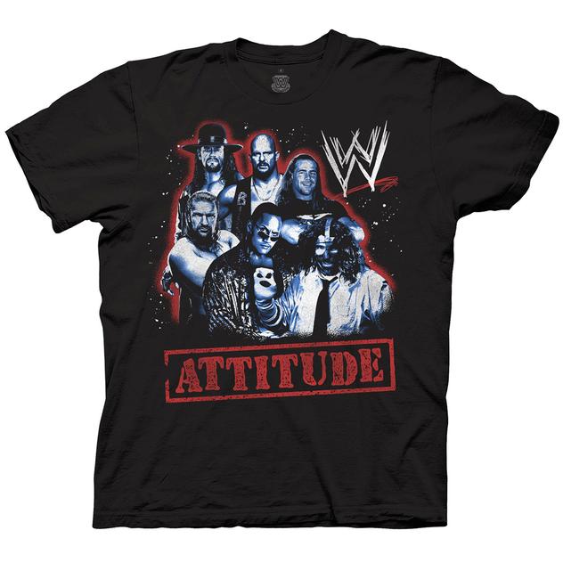 Young Mens WWE® Attitude Short Sleeve Graphic Tee